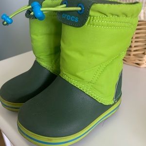 Crocs snow boots toddler size 6